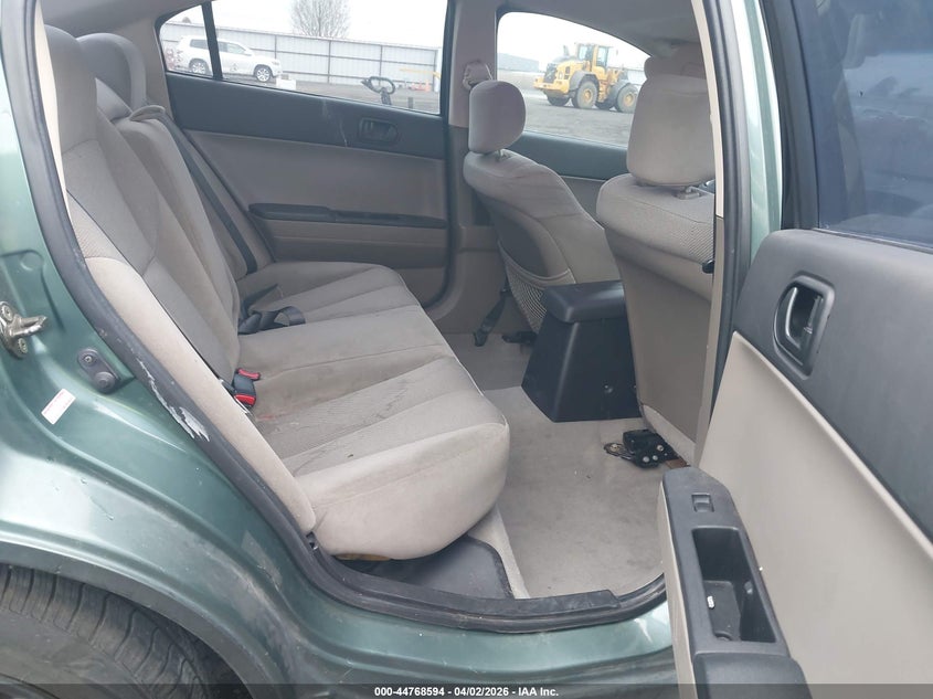 2005 Mitsubishi Galant Es/Se VIN: 4A3AB36F35E049356 Lot: 44768594