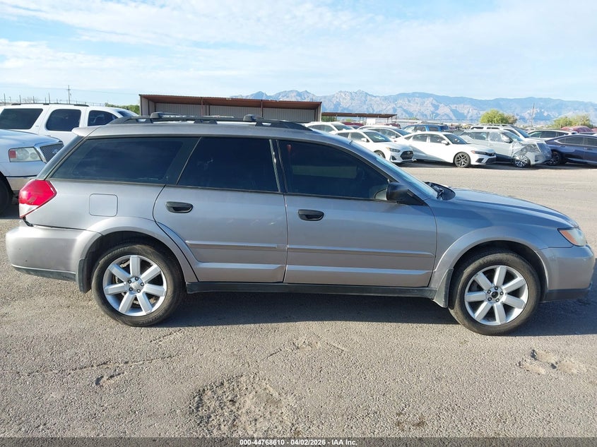 2008 Subaru Outback 2.5I/2.5I L.l. Bean Edition VIN: 4S4BP61C987345025 Lot: 44768610