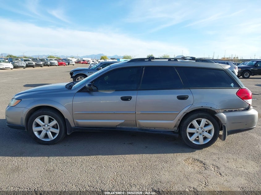 2008 Subaru Outback 2.5I/2.5I L.l. Bean Edition VIN: 4S4BP61C987345025 Lot: 44768610