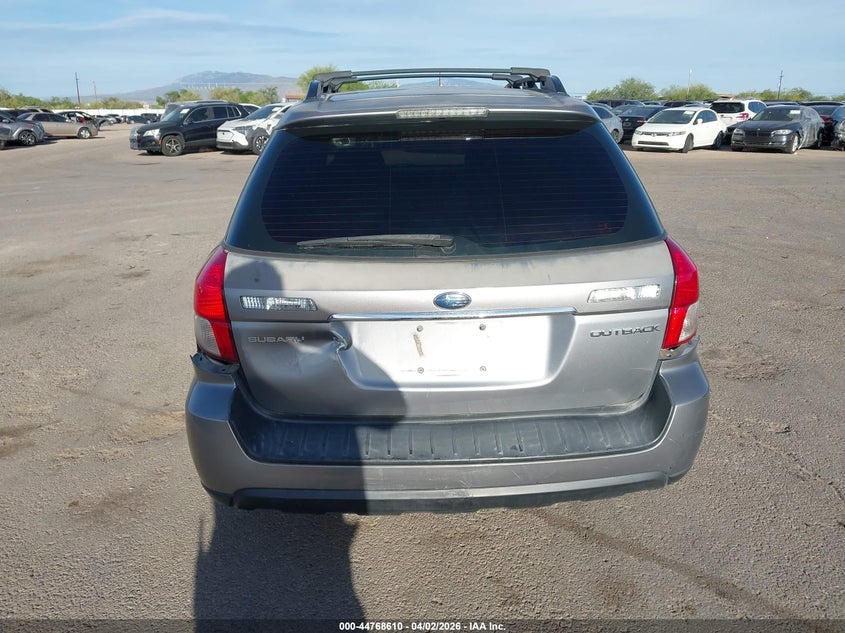 2008 Subaru Outback 2.5I/2.5I L.l. Bean Edition VIN: 4S4BP61C987345025 Lot: 44768610