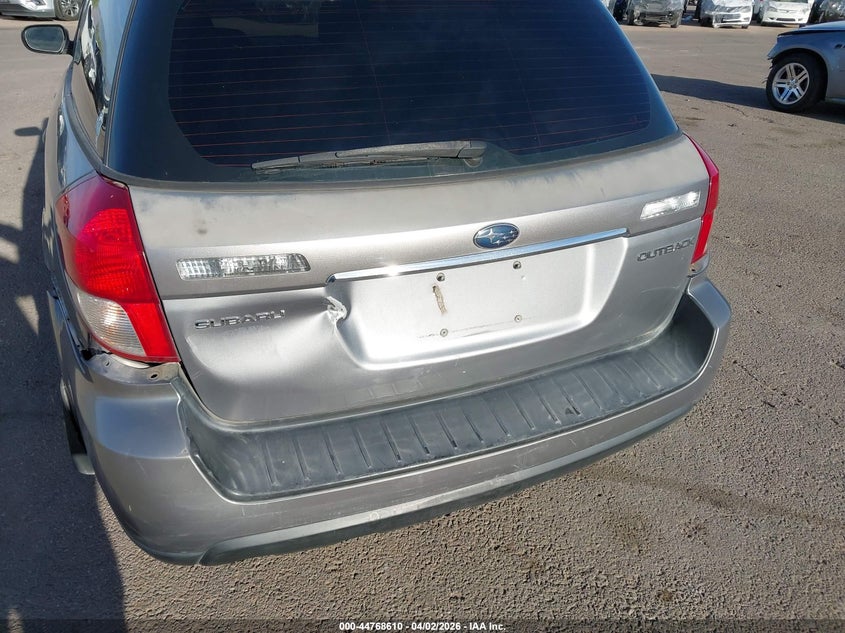 2008 Subaru Outback 2.5I/2.5I L.l. Bean Edition VIN: 4S4BP61C987345025 Lot: 44768610