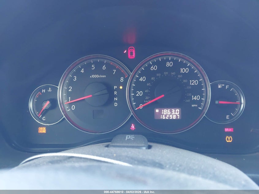 2008 Subaru Outback 2.5I/2.5I L.l. Bean Edition VIN: 4S4BP61C987345025 Lot: 44768610