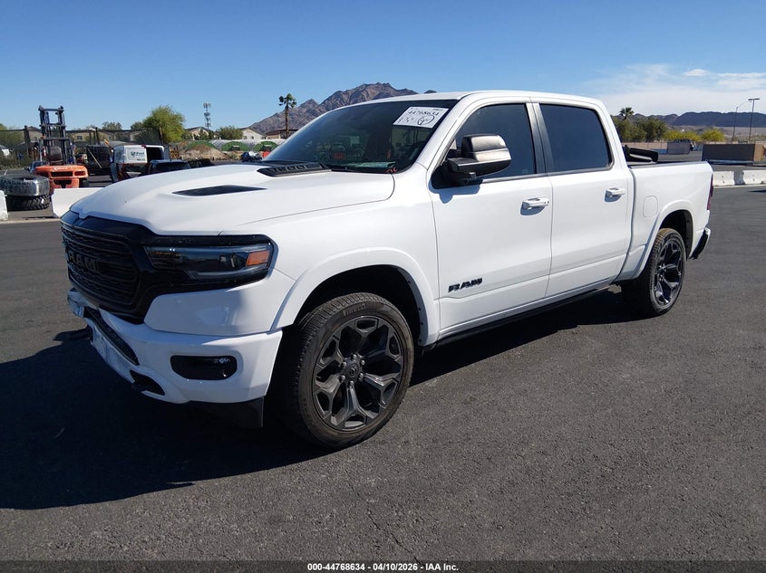 Vin: 1c6rreht6nn425152, lot: 45265837, ram 1500 limited  4x2 5'7 box 20222