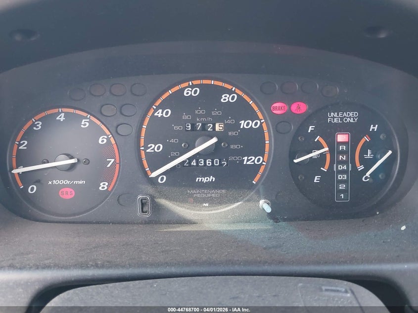 1997 Honda Cr-V VIN: JHLRD1855VC048149 Lot: 44768700