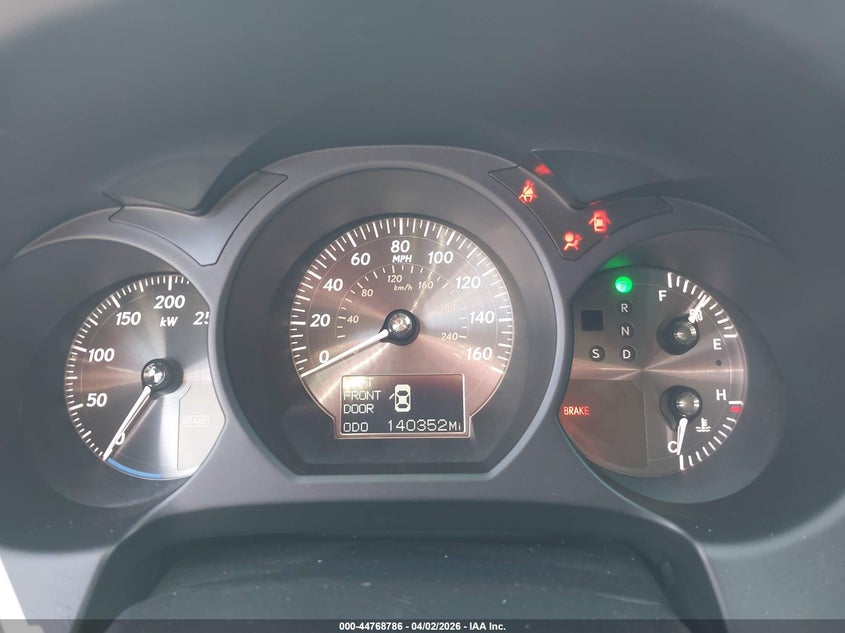 2009 Lexus Gs 450H VIN: JTHBC96S495018397 Lot: 44768786