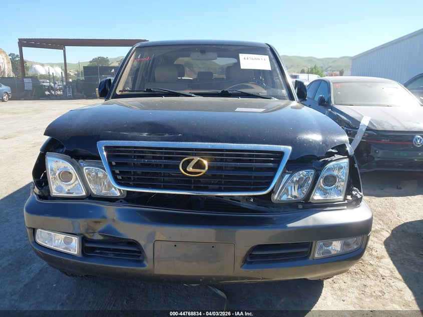2002 Lexus Lx 470 VIN: JTJHT00W223515269 Lot: 44768834
