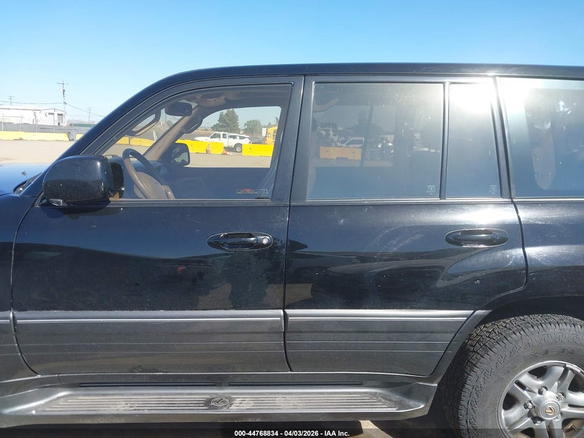 2002 Lexus Lx 470 VIN: JTJHT00W223515269 Lot: 44768834
