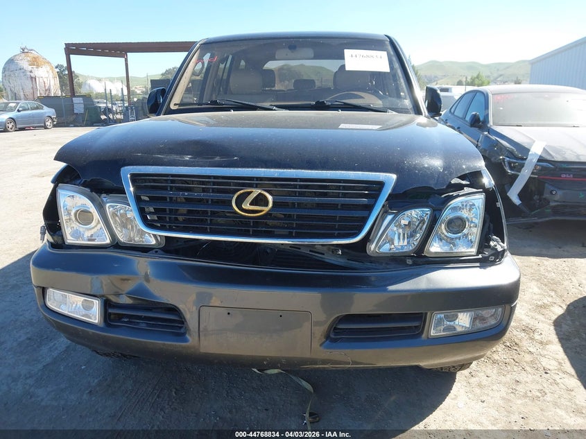 2002 Lexus Lx 470 VIN: JTJHT00W223515269 Lot: 44768834