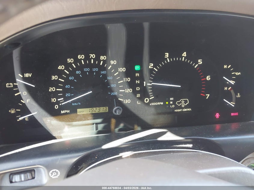 2002 Lexus Lx 470 VIN: JTJHT00W223515269 Lot: 44768834