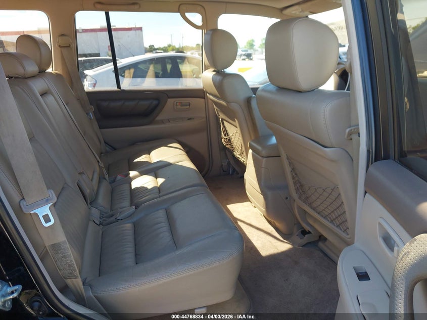 2002 Lexus Lx 470 VIN: JTJHT00W223515269 Lot: 44768834