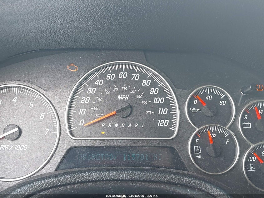 2007 GMC Envoy Denali VIN: 1GKES63M072198101 Lot: 44768845