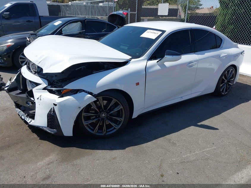 Vin: jthba1d27s5136119, lot: 45266073, lexus is 300 f sport design 20252