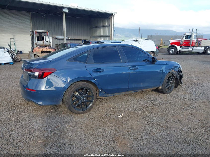 Vin: 2hgfe2f56th503415, lot: 45266105, honda civic sport 20264