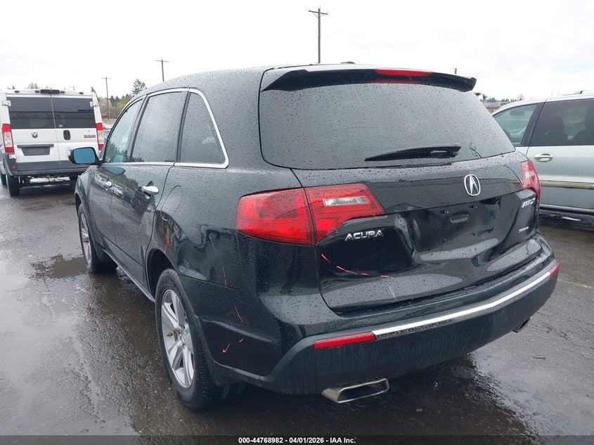 2012 Acura Mdx Technology Package