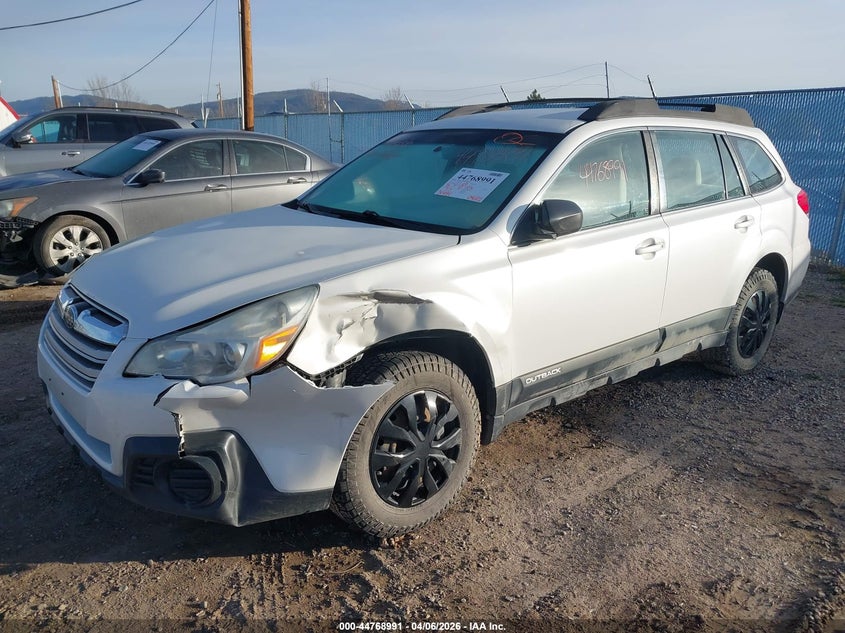 Vin: 4s4brbac7d3215779, lot: 45266195, subaru outback 2.5i 20132