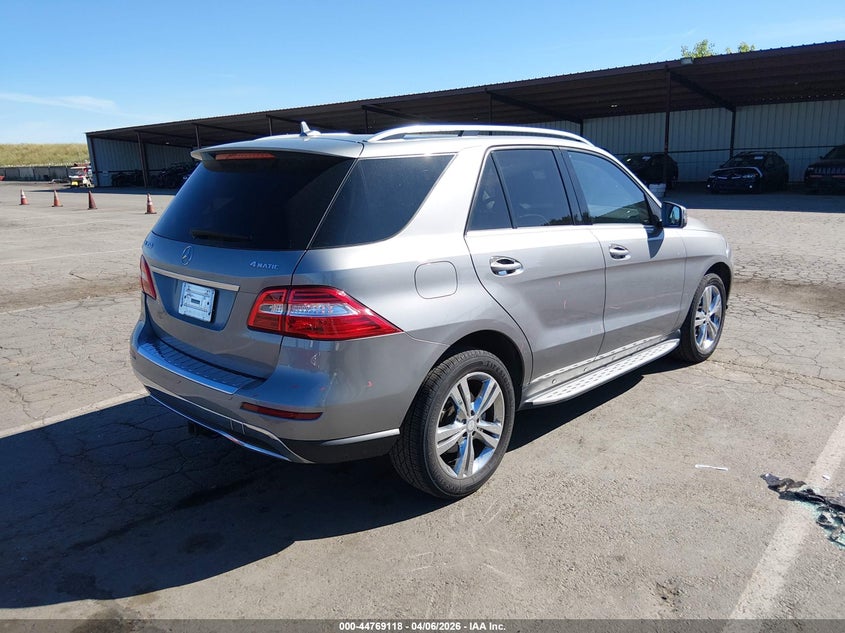 2013 Mercedes-Benz Ml 350 4Matic