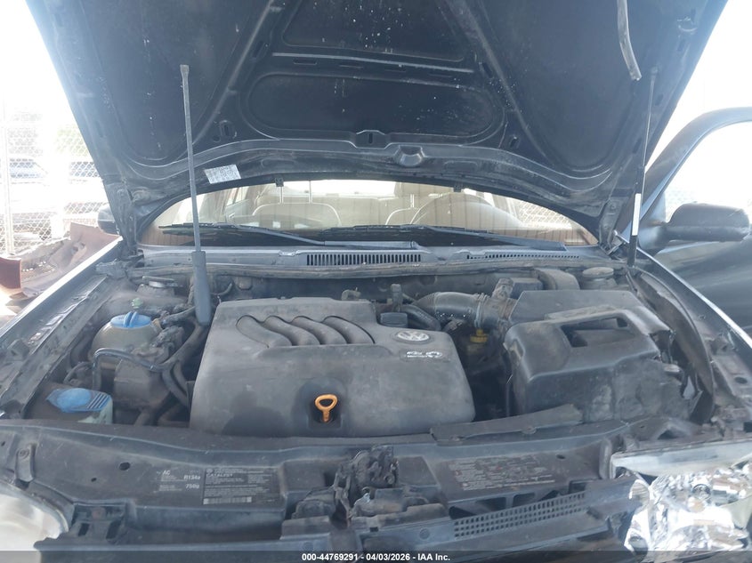 2001 Volkswagen Jetta Gls VIN: 3VWSK69M91M129992 Lot: 44769291