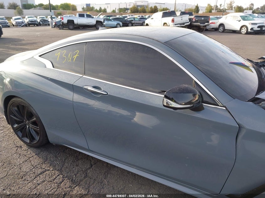 2022 Infiniti Q60 Red Sport 400 VIN: JN1FV7LK7NM660508 Lot: 44769307