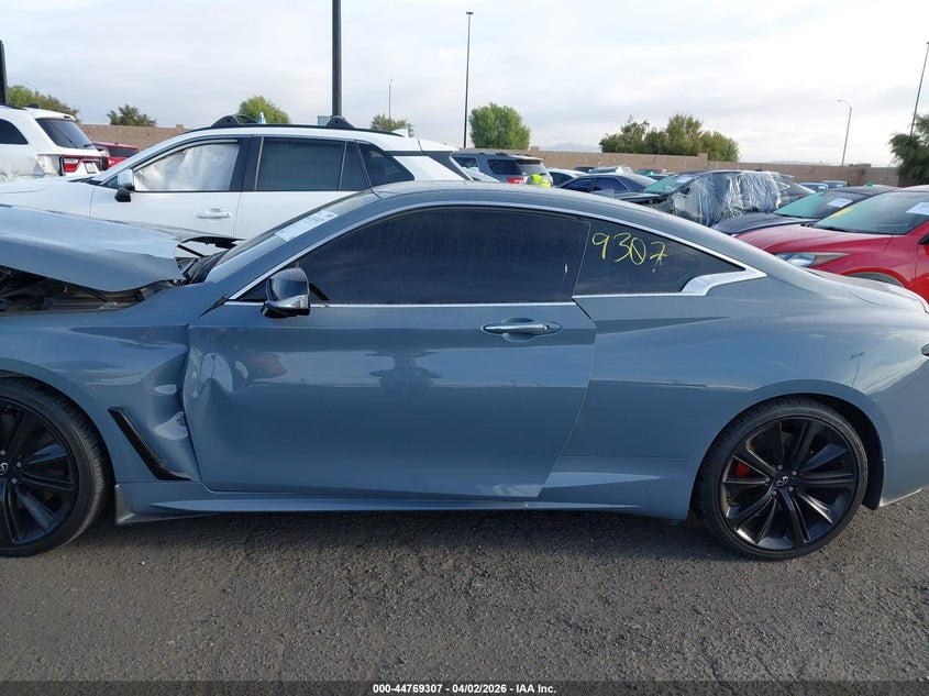 2022 Infiniti Q60 Red Sport 400 VIN: JN1FV7LK7NM660508 Lot: 44769307