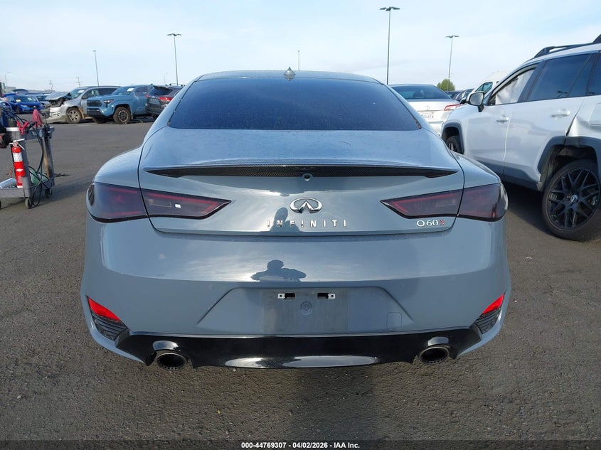2022 Infiniti Q60 Red Sport 400 VIN: JN1FV7LK7NM660508 Lot: 44769307
