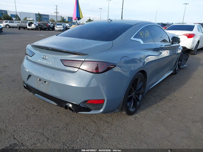 2022 Infiniti Q60 Red Sport 400