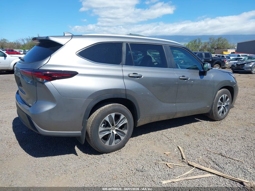Vin: 5tdkbrch0ts692142, lot: 45266529, toyota highlander hybrid xle 20264