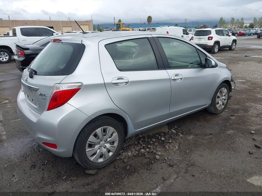 2014 Toyota Yaris Le (Tmc/Cbu Plant)