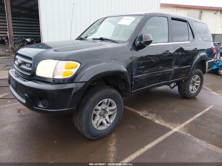 2001 Toyota Sequoia Sr5 V8 5TDBT44A51S018454 photo 1