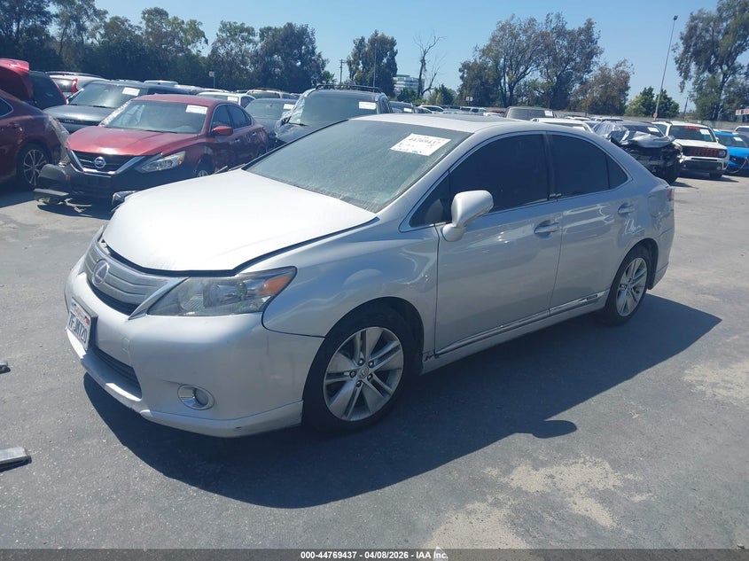 Vin: jthbb1ba6a2028792, lot: 45266641, lexus hs 250h 20102