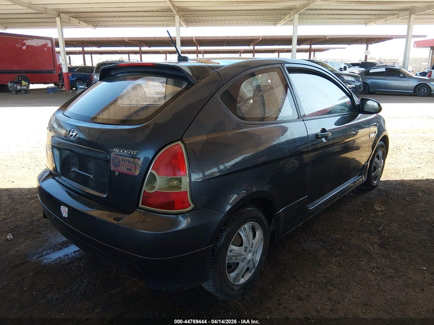 2008 Hyundai Accent Gs