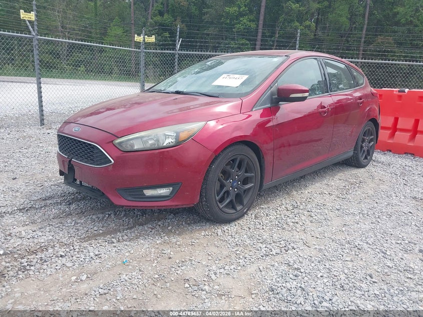 Vin: 1fadp3k24gl346130, lot: 45266661, ford focus se 20162