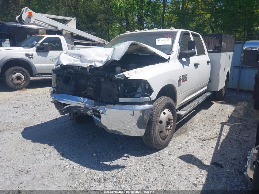 2018 Ram 3500 Ram Chassis Tradesman/Slt/Laramie white Lot 111044769465 Vin 3C7WRSCL9JG306292