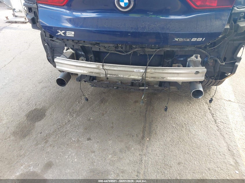 2018 BMW X2 xDrive28I VIN: WBXYJ5C32JEF81806 Lot: 44769501