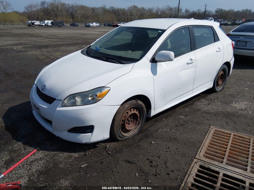 2009 TOYOTA MATRIX HATCHBACK 1.8L I-4 DOHC, VVT, 132HP