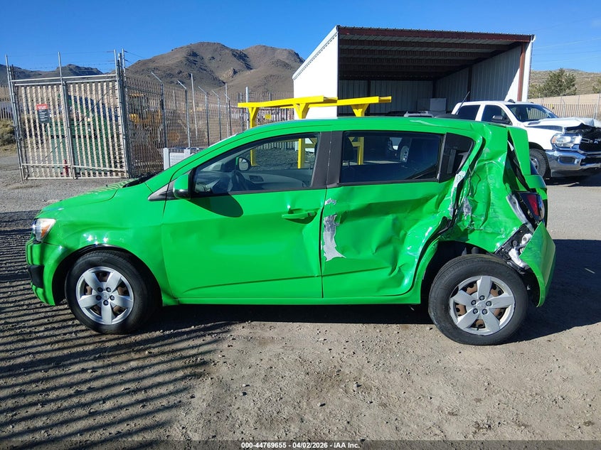 2016 Chevrolet Sonic Ls Manual VIN: 1G1JB6SH7G4103271 Lot: 44769655