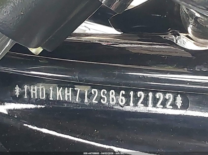 2025 Harley-Davidson Fltrx VIN: 1HD1KH712SB612122 Lot: 44769668