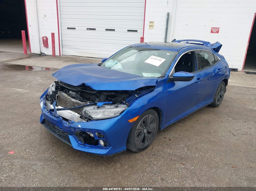 Vin: shhfk7h52ju422883, lot: 45266955, honda civic ex 20182