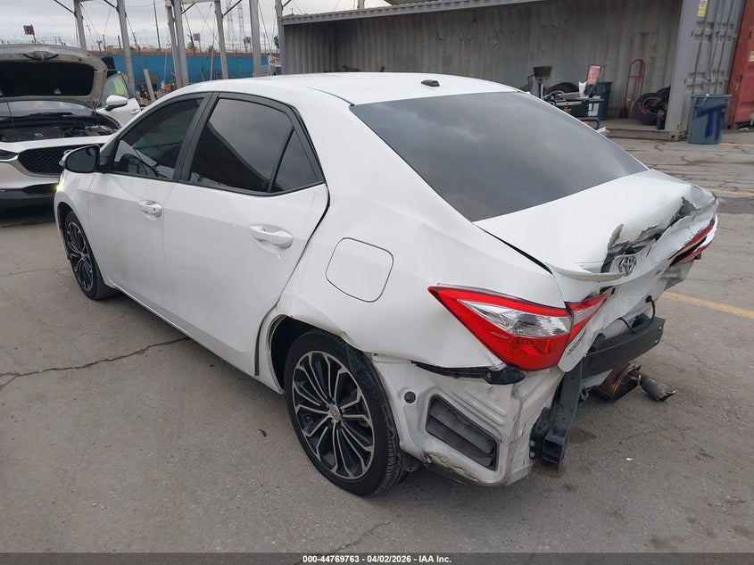 2016 Toyota Corolla S Plus