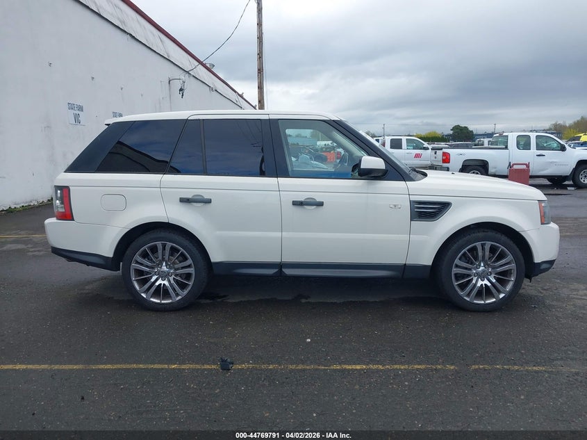 2010 Land Rover Range Rover Sport Hse VIN: SALSK2D48AA220230 Lot: 44769791
