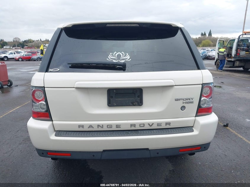 2010 Land Rover Range Rover Sport Hse VIN: SALSK2D48AA220230 Lot: 44769791