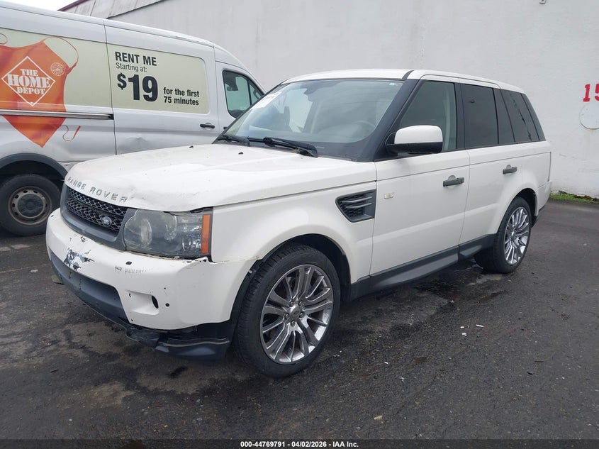 2010 Land Rover Range Rover Sport Hse VIN: SALSK2D48AA220230 Lot: 44769791