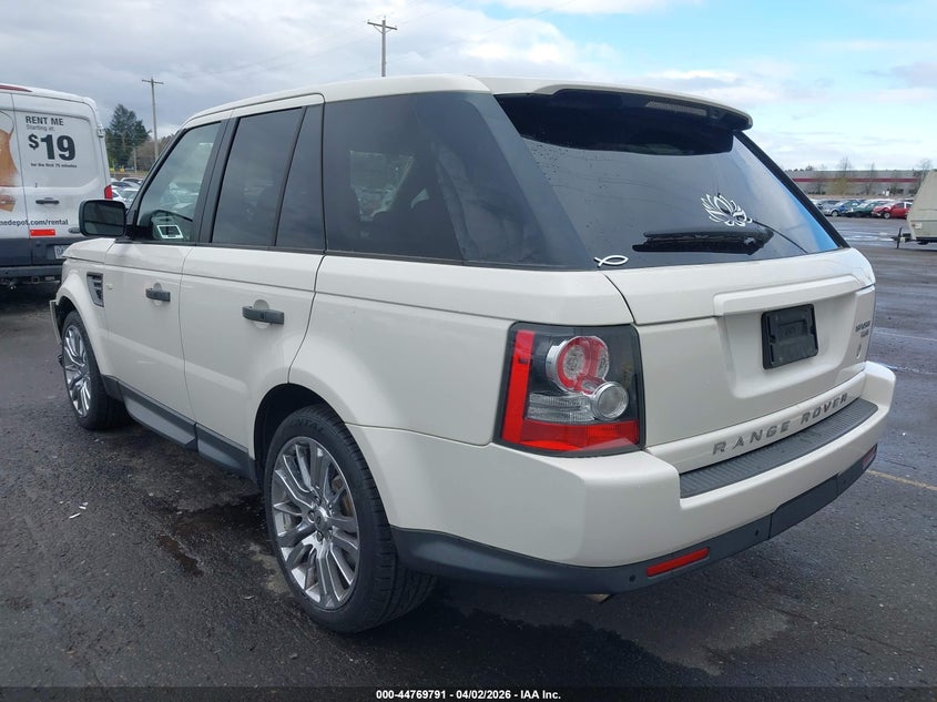 2010 Land Rover Range Rover Sport Hse VIN: SALSK2D48AA220230 Lot: 44769791