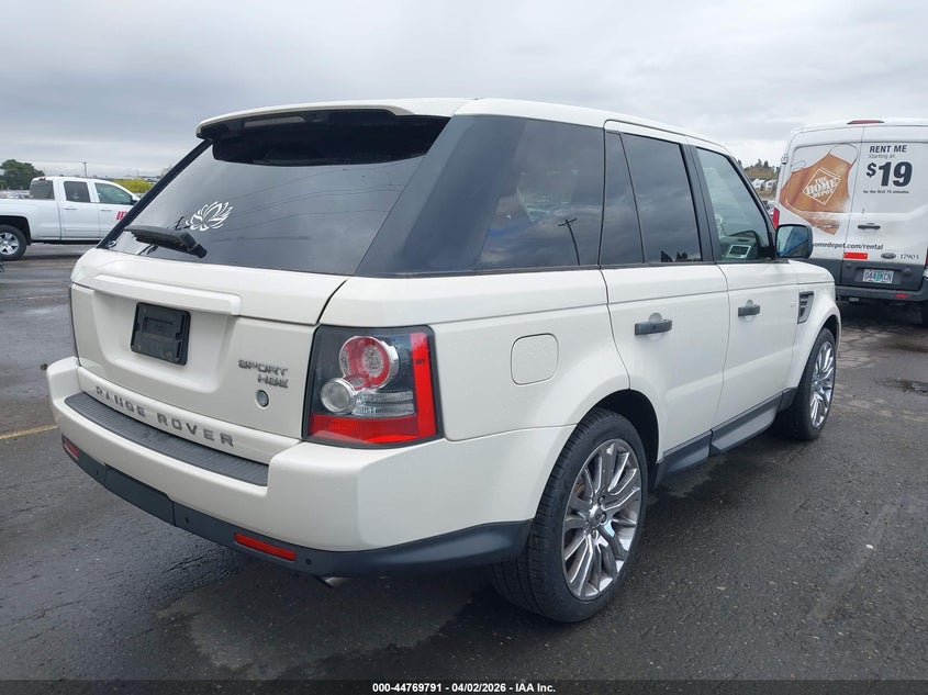 2010 Land Rover Range Rover Sport Hse VIN: SALSK2D48AA220230 Lot: 44769791