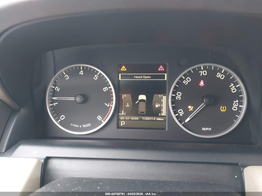 2010 Land Rover Range Rover Sport Hse VIN: SALSK2D48AA220230 Lot: 44769791