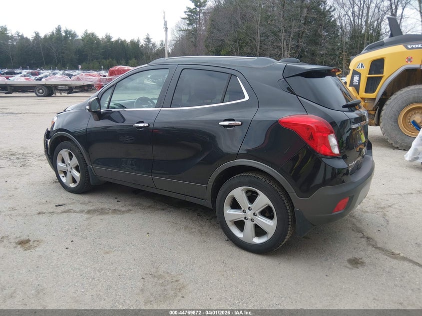 Vin: kl4cjasb6fb178601, lot: 45267076, buick encore 20153
