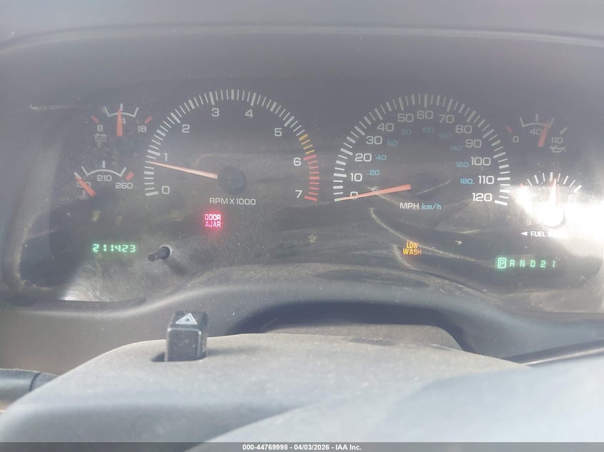 2000 Dodge Durango VIN: 1B4HS28N0YF181258 Lot: 44769998