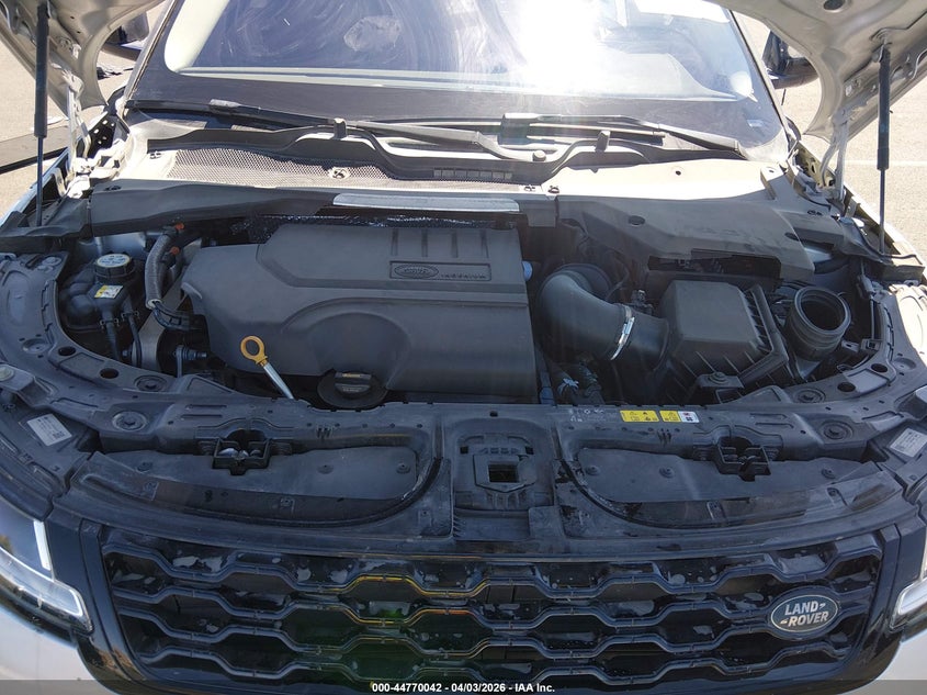 2020 Land Rover Range Rover Evoque S VIN: SALZJ2FX7LH074390 Lot: 44770042