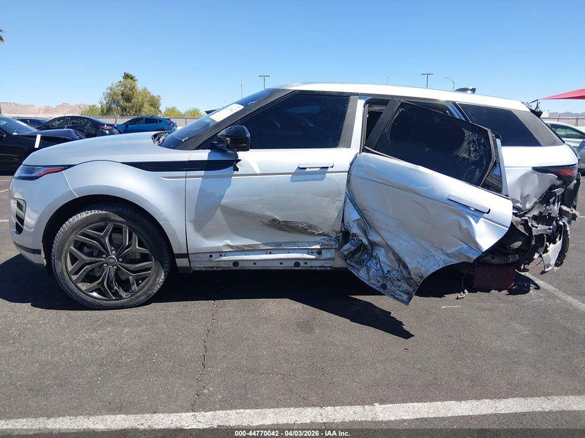 2020 Land Rover Range Rover Evoque S VIN: SALZJ2FX7LH074390 Lot: 44770042