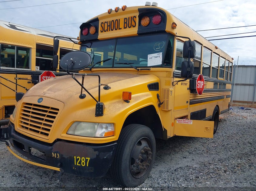 2011 BLUE BIRD SCHOOL BUS / TRANSIT BUS auction photo 2