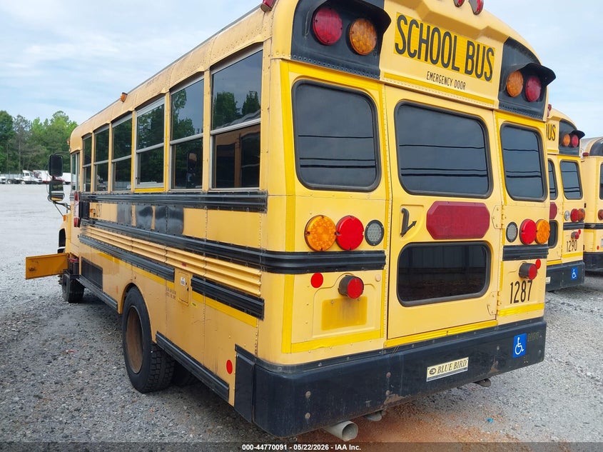 2011 BLUE BIRD SCHOOL BUS / TRANSIT BUS auction photo 3